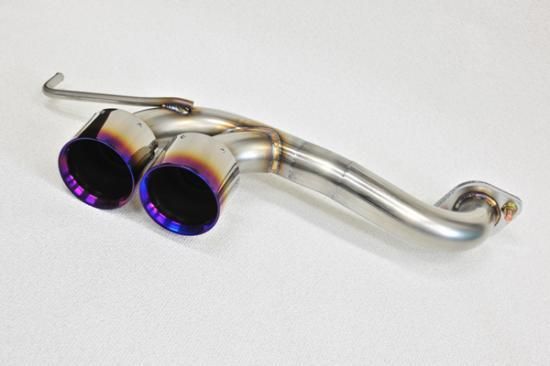 CR－Z センター2本出し／タイプBチタン／Highステン テール部