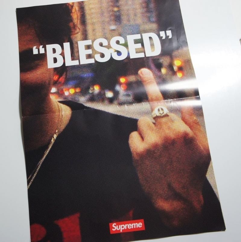 Supreme BLESSED ポスター - Supreme 通販 Online Shop A-1 RECORD