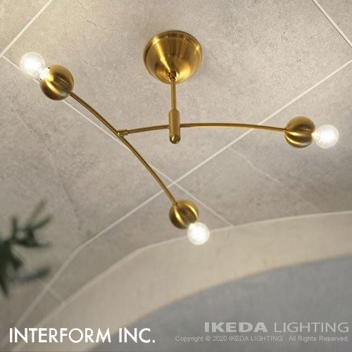 Comette コメット シーリングライト ｜ インターフォルム 【 IKEDA