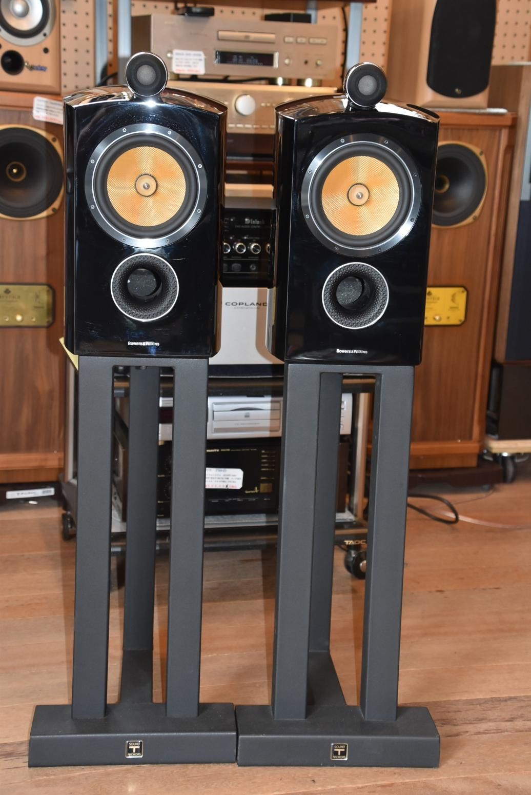 送料無料B＆W 805D3,805D2,805D/N 専用SPスタンド - 鹿児島オーディオ