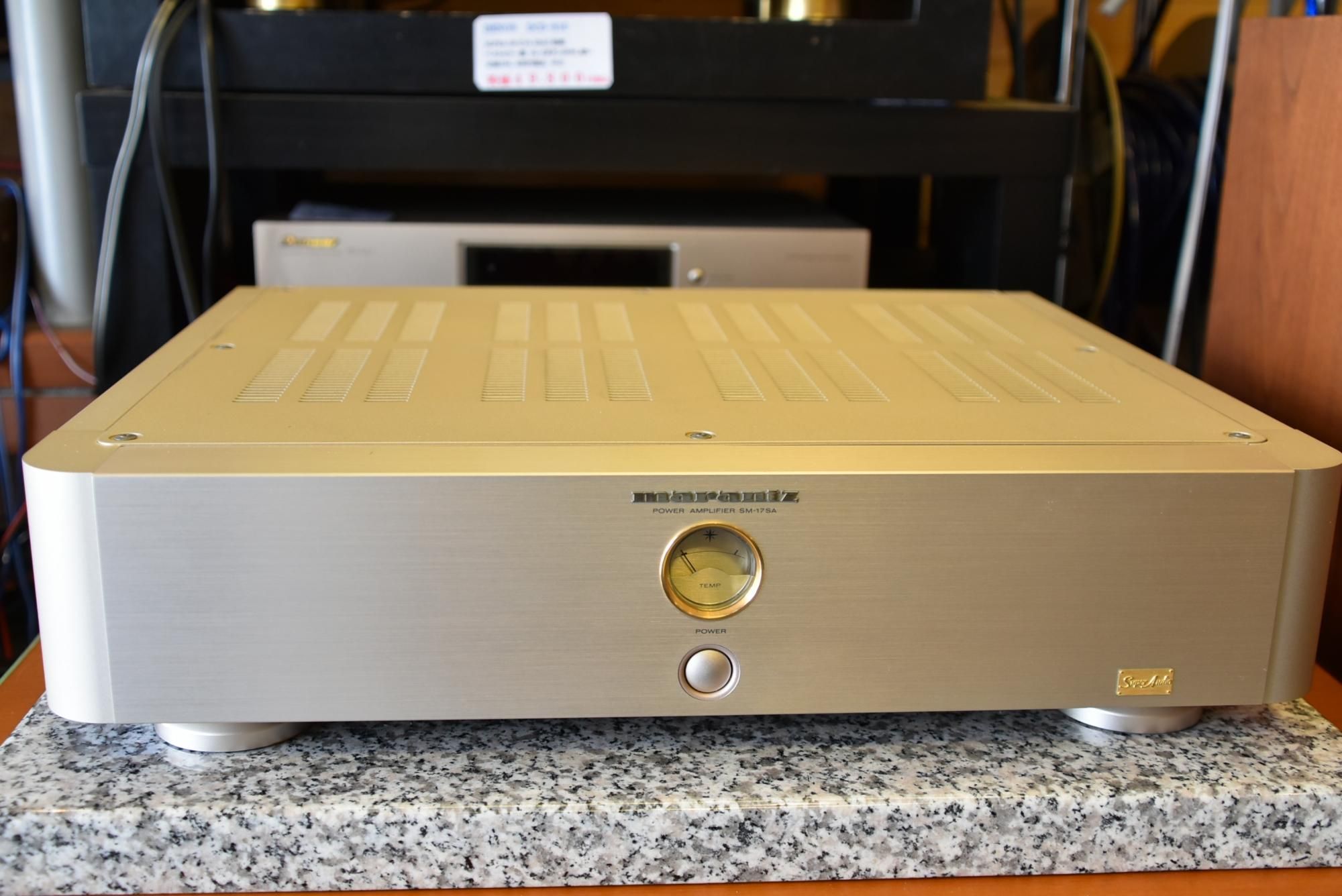 パワーアンプMarantz SM-17SA 完売 - 鹿児島オーディオ