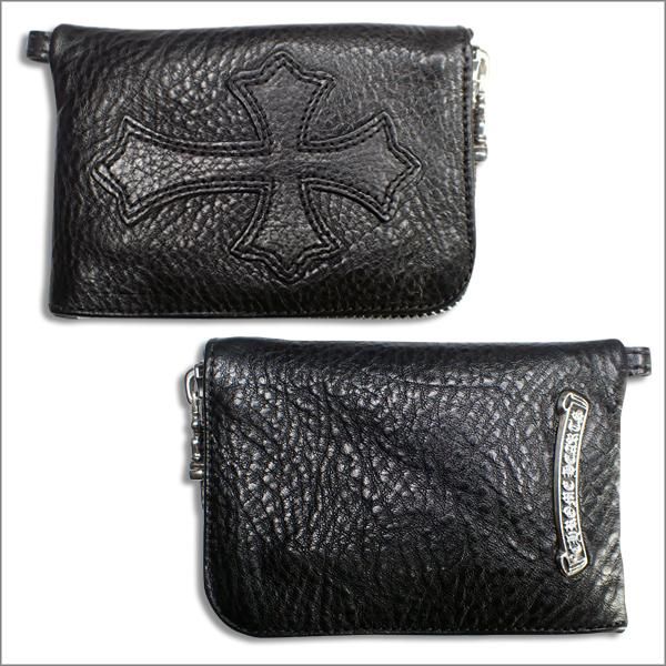CHROME HEARTS (クロムハーツ) タイニー ジップ ウォレット /クロス