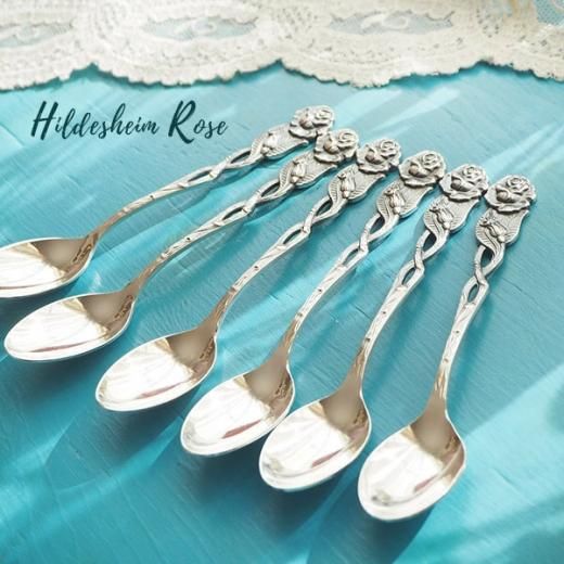 ドイツ アンティーク ヒルデスハイムローズ シルバーカトラリー