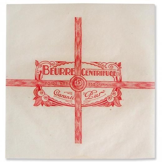 フランス 1940' アンティーク紙【Vintage Butter Wrappers