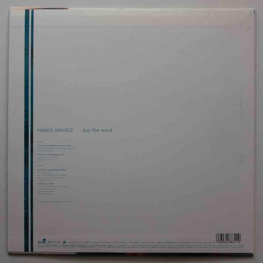 安室奈美恵 / SAY THE WORD (12inch single) - キキミミレコード