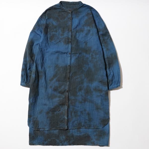 DOUBLE CLOTH one piece NAVY ｜devadurga(デヴァドゥルガ)公式通販