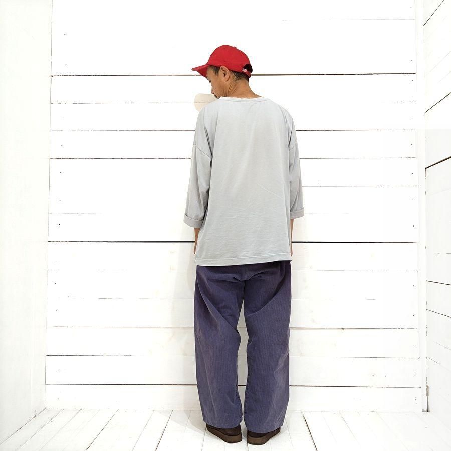 ドイツ軍 ヘリンボーンコットンツイル ブルーワークパンツ 52 『 USED