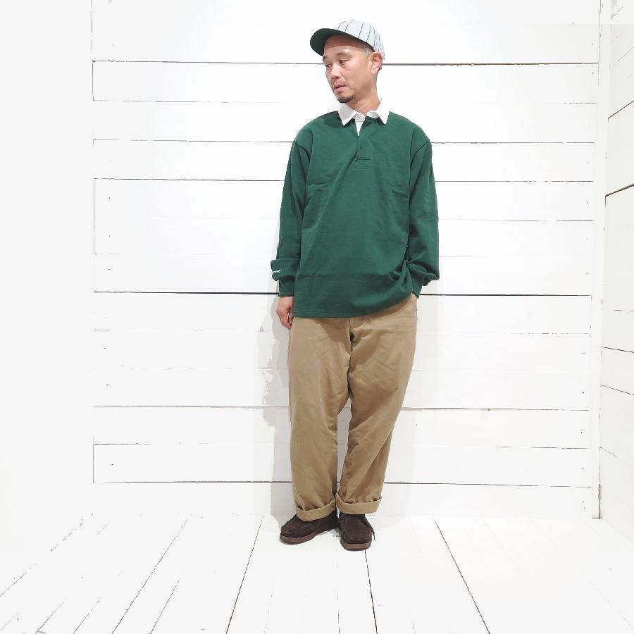 BARBARIAN（ バーバリアン ）ラガーシャツ -SOLID ( 無地 ）3color