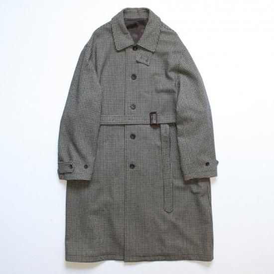 stein(シュタイン)/OVER SLEEVE INVESTIGATED COAT/Gun club check