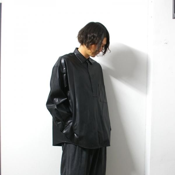 stein(シュタイン)/OVERSIZED PULLOVER SHIRT/Black 通販 取り扱い