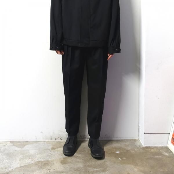 stein(シュタイン)/DOUBLE WIDE TROUSERS/Black 通販 取り扱い