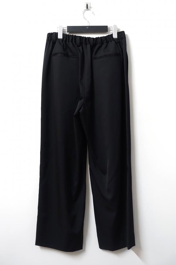 ssstein(シュタイン)/EASY WIDE TROUSERS/BLACK 通販 取り扱い