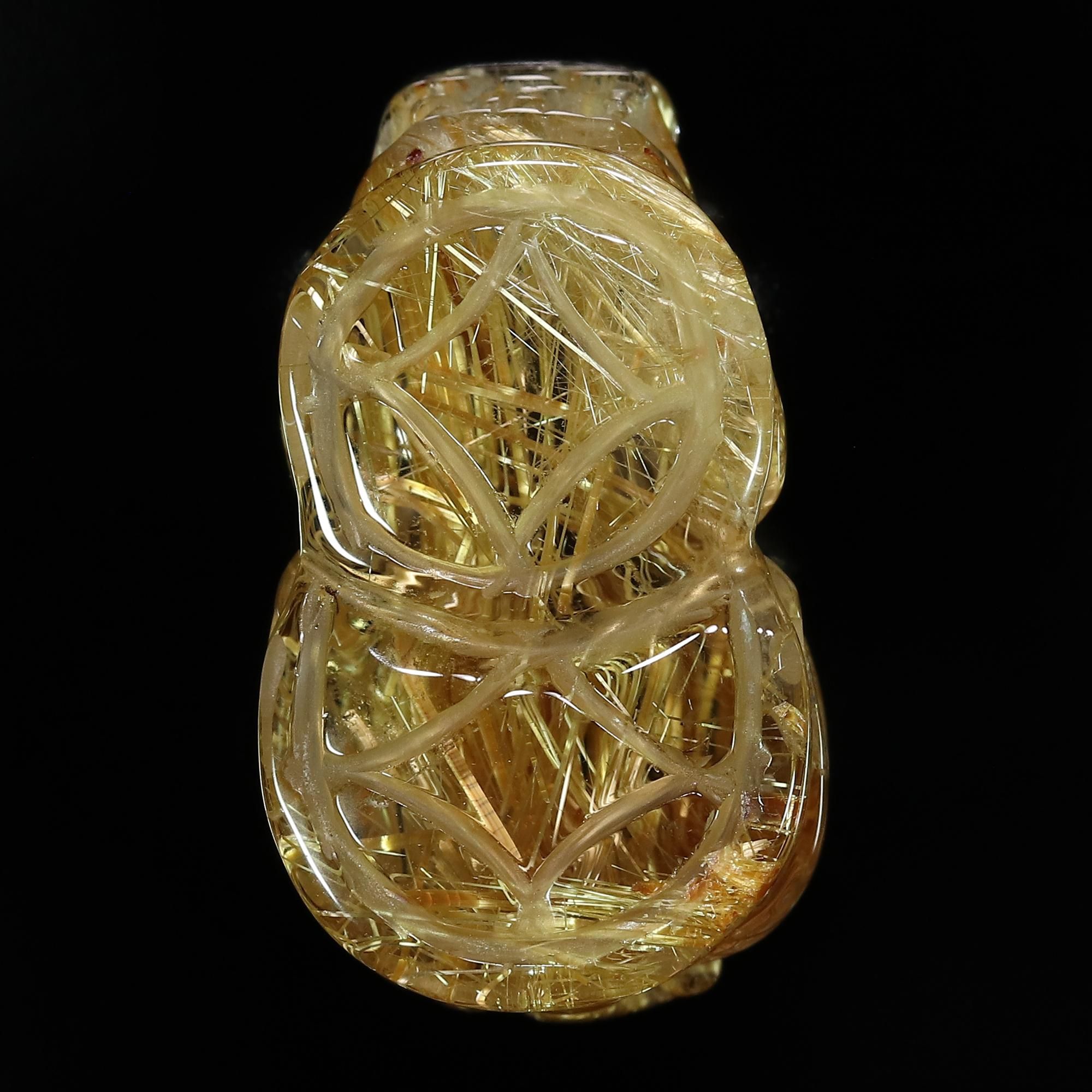 タイチンルチル 高透明 極美品 神獣 貔貅（ヒキュウ）ブレスレット