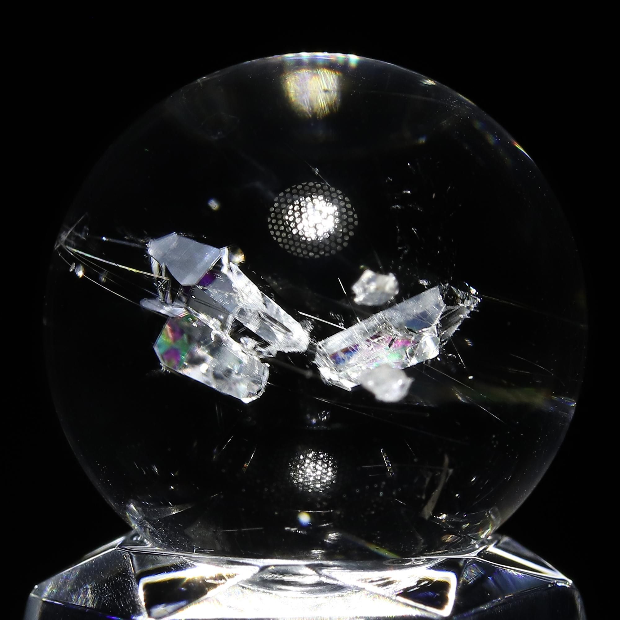 超入手困難/超クリア/完全に取り込まれたキラキラ水晶ポイント&光の