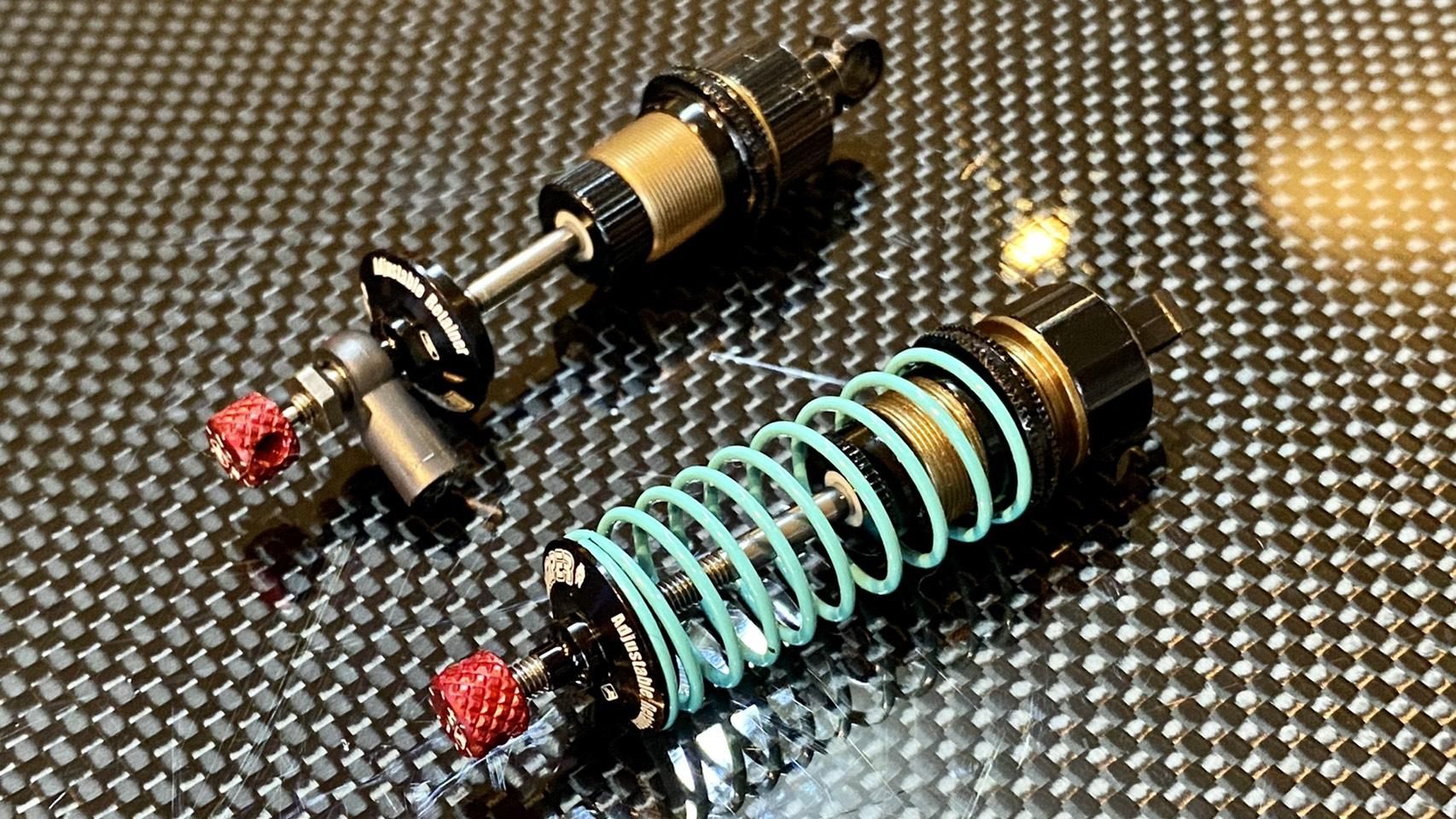 HRCオリジナル】ナードダンパーULTIMO（For YOKOMO） 減衰力調整付き