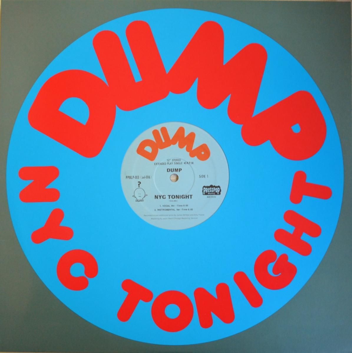 DUMP / NYC TONIGHT (坂本慎太郎 VERSION) (12