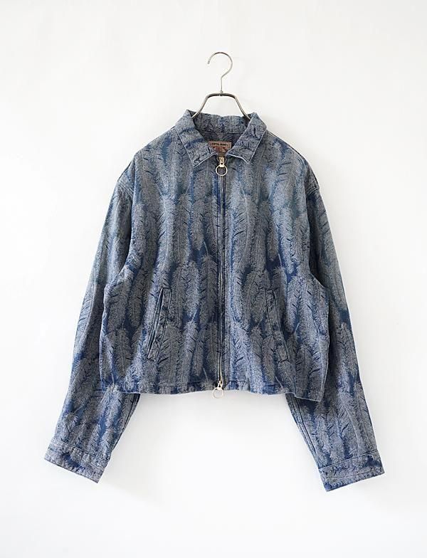 KAPITAL - 12ozマグパイデニム ドリズラーJKT - BLUE NEON