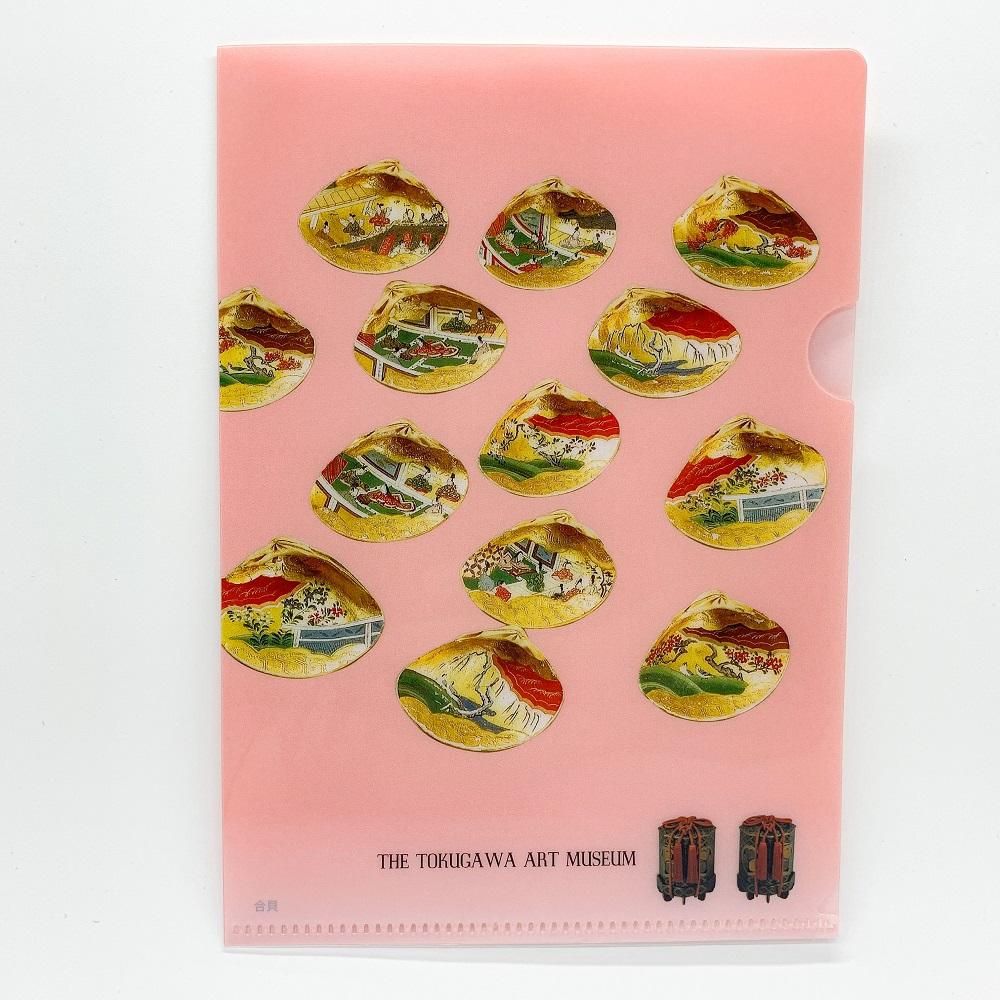 B6クリアファイル あわせ貝 - 徳川美術館オンラインショップ