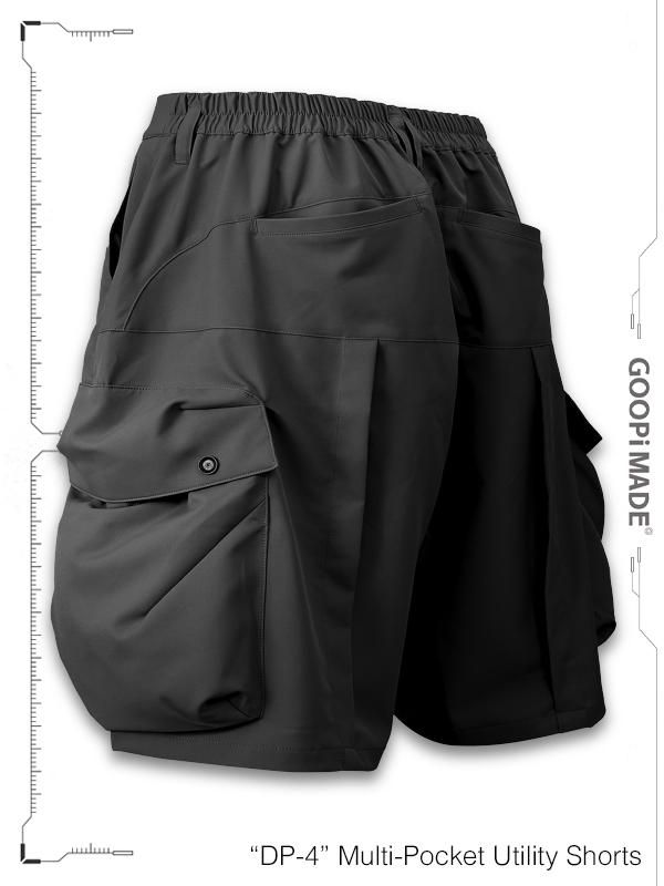 GOOPiMADE - グーピーメイド - “DP-4” Multi-Pocket Utility Shorts