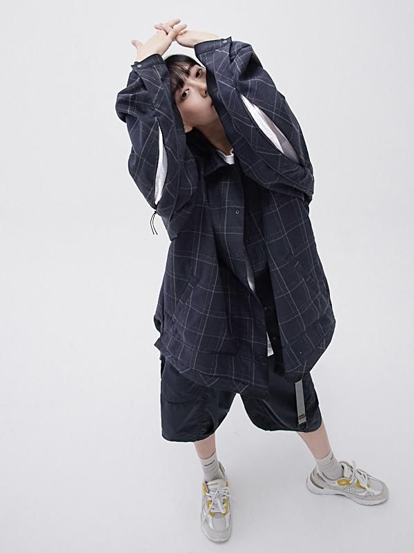 GOOPiMADE - グーピーメイド - “FD-G4“ Oversized Mesh Utility Check