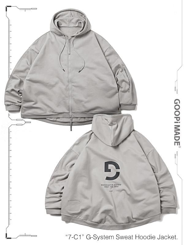 GOOPiMADE - “7-C1” G-System Hoodie Jacket- SHINKIROU1.0