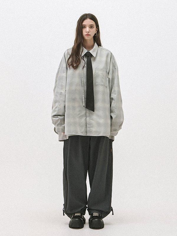 GOOPiMADE - グーピーメイド - “GSR-01” 2-Layer Oversized Shirt