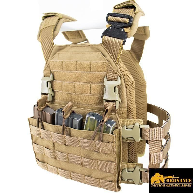 直販】ORDNANCE TACTICAL OKINAWA（オードナンス）PLATE CARRIER COBRA