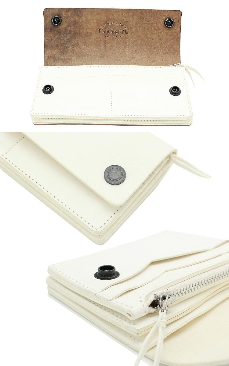 トラッカーウォレット 無骨ホースバット × シルバー925ボタン PARASITE