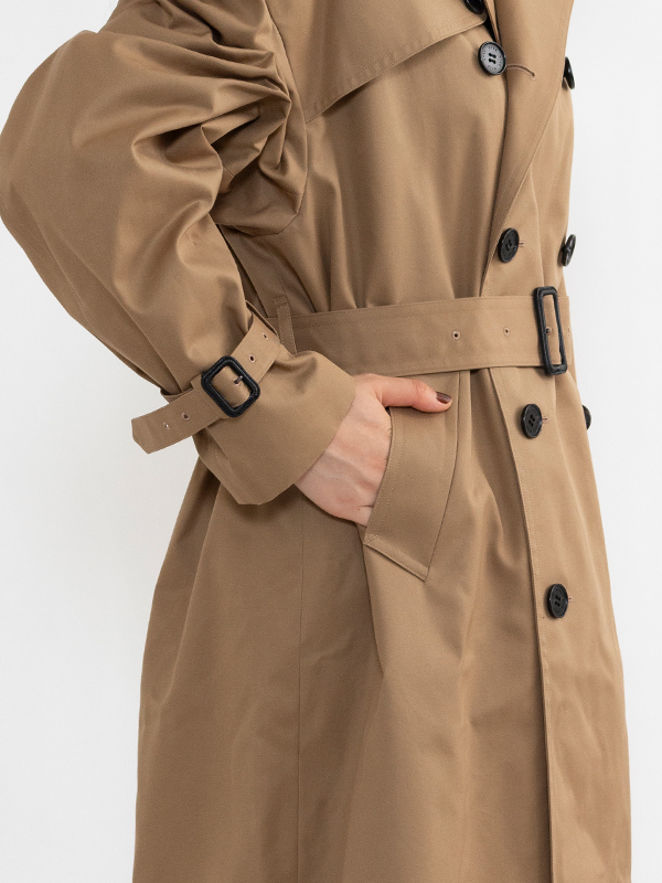 TRENCH COAT /BIG FIT-トレンチコートビッグフィット-HYKE（ハイク