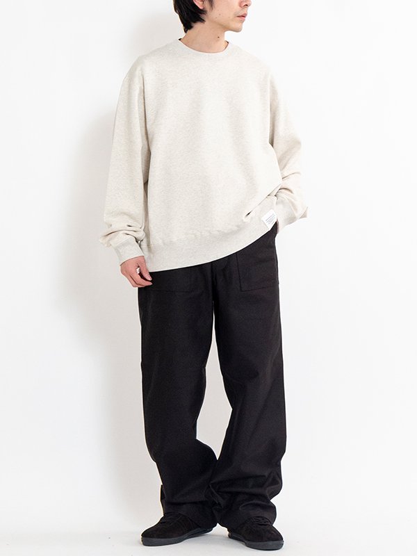 BACK SATIN BAKER PANTS-バックサテンベイカーパンツ-HYKE（ハイク