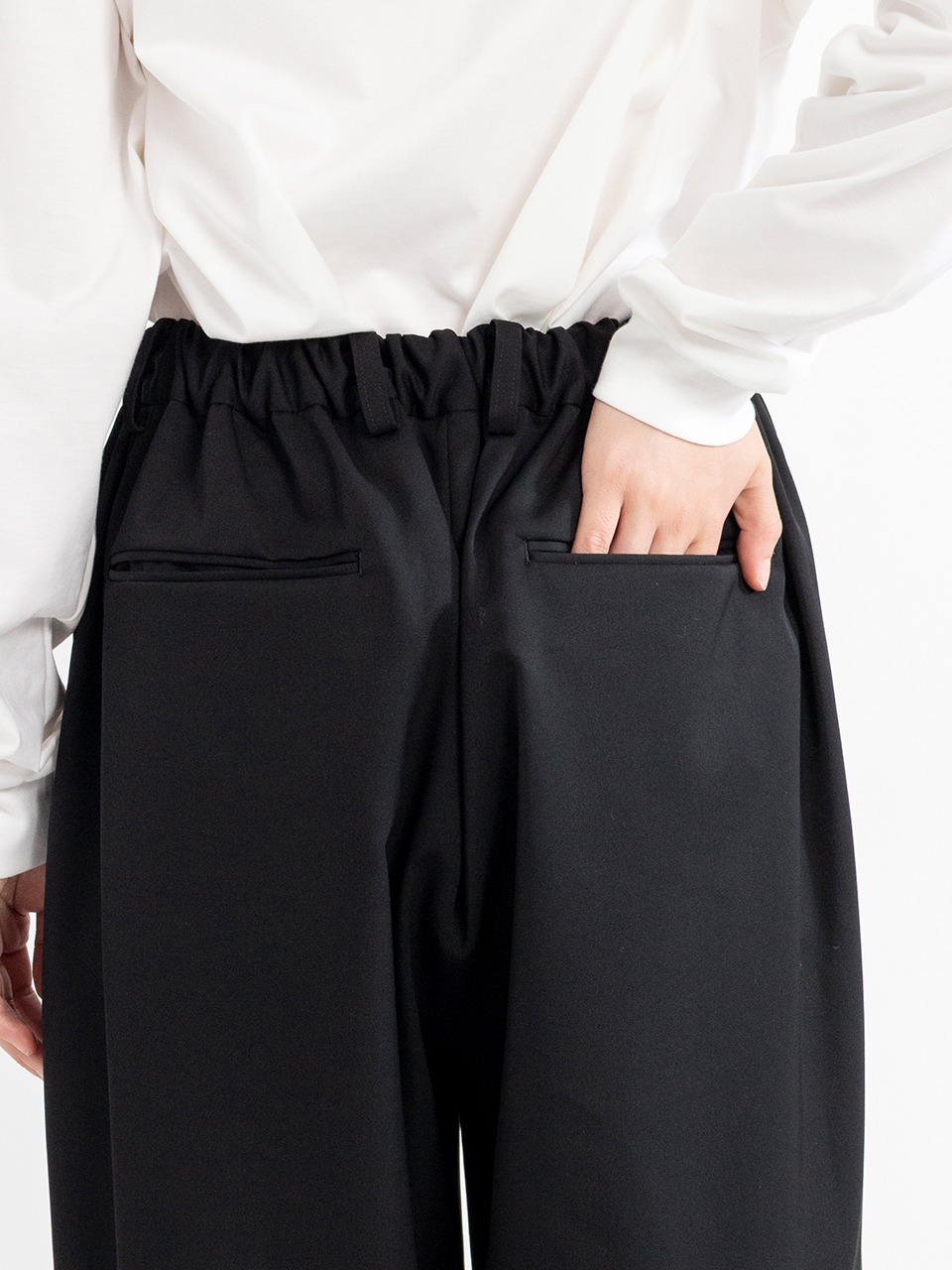 EASY WIDE TROUSERS-イージーワイドトラウザー-ssstein（シュタイン