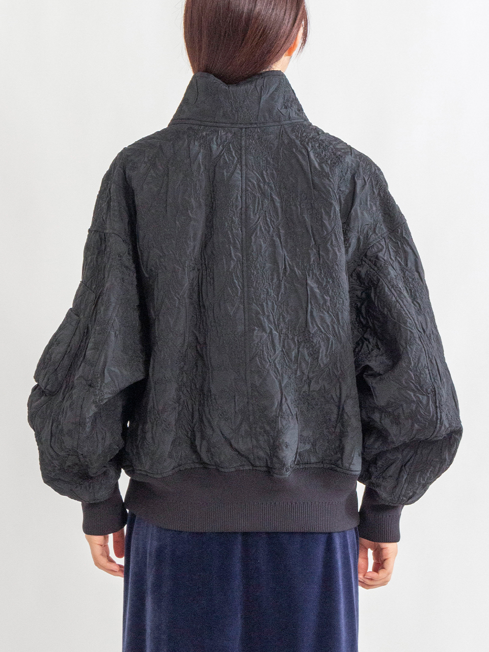 Floral Jacquard Triple Cloth Jacket-フローラルジャカードトリプル