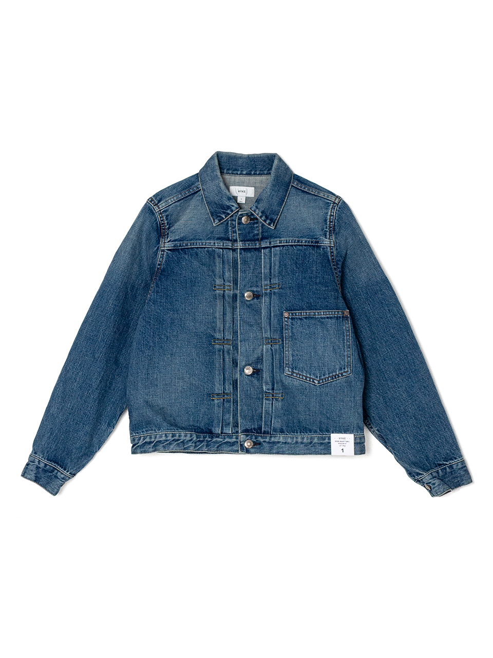 DENIM JACKET TYPE 1/REGULAR FIT デニムジャケットタイプ1 HYKE