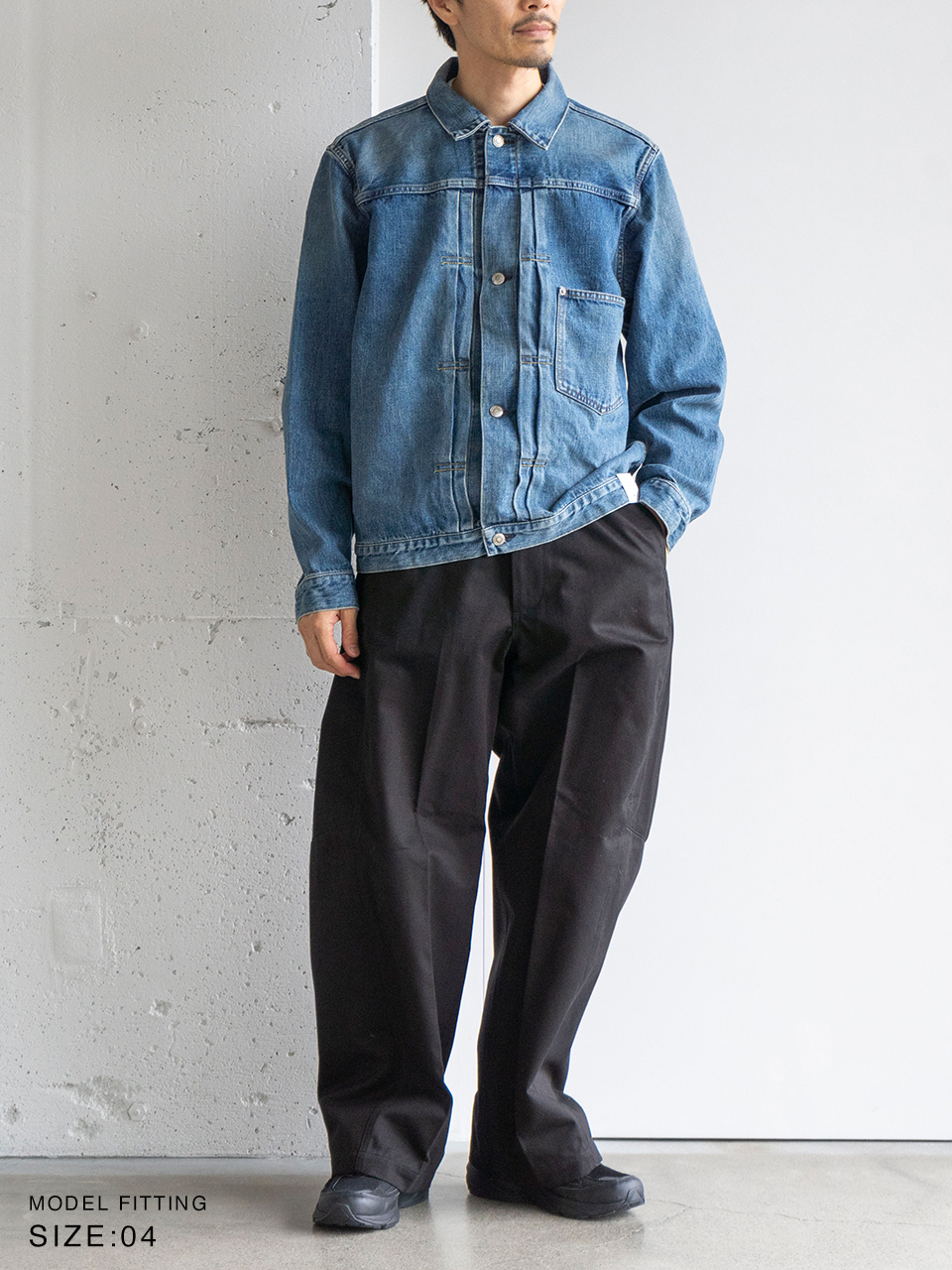 DENIM JACKET TYPE 1/REGULAR FIT デニムジャケットタイプ1 HYKE