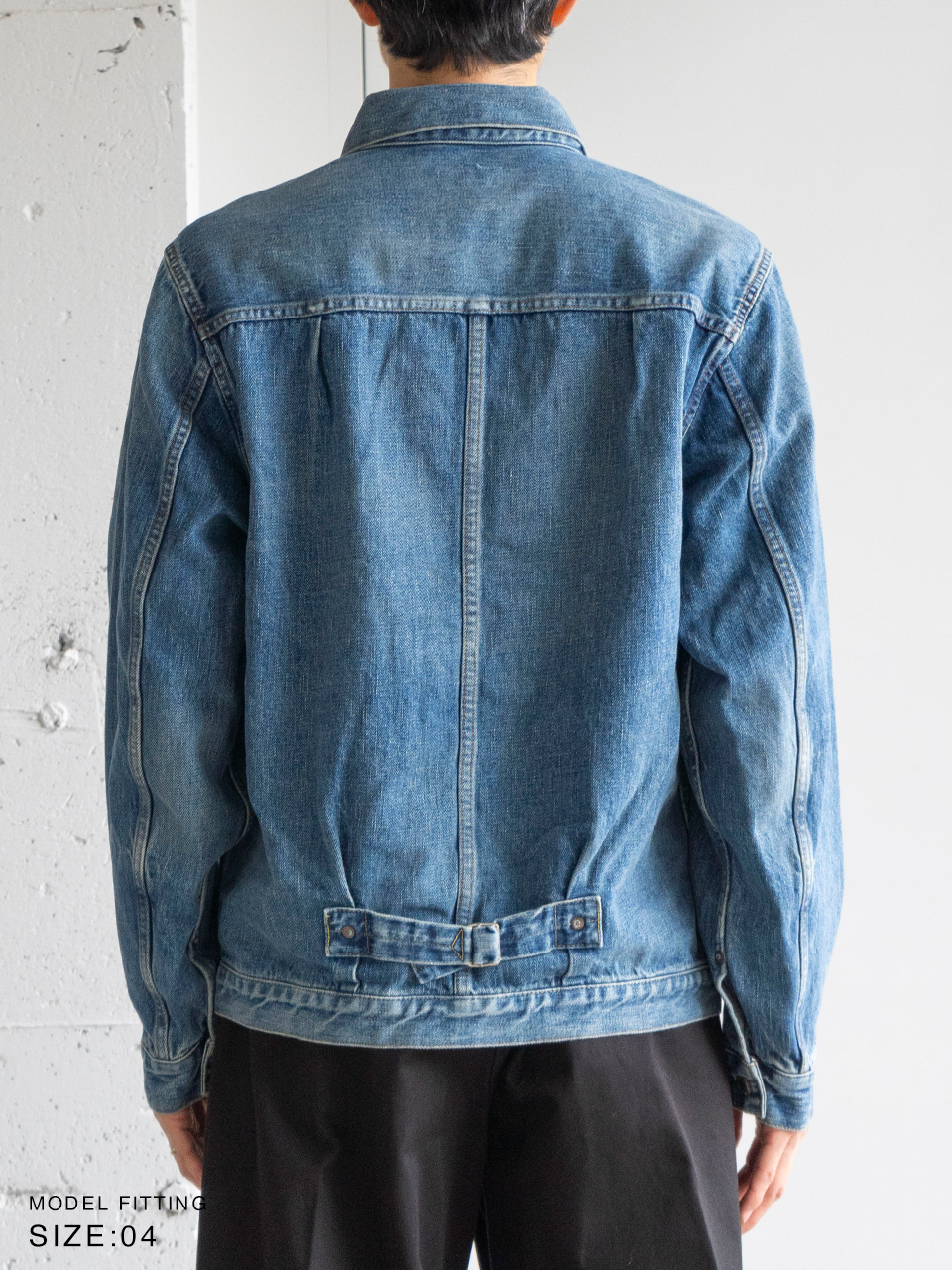 DENIM JACKET TYPE 1/REGULAR FIT デニムジャケットタイプ1 HYKE
