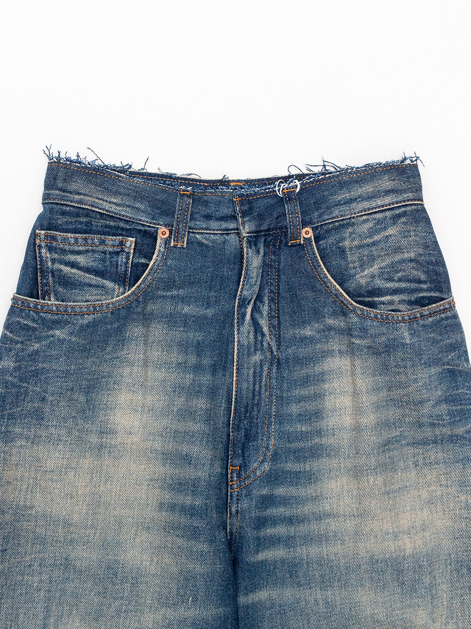 Wide leg jeans-ワイドレッグジーンズ-MM6（エムエムシックス）通販