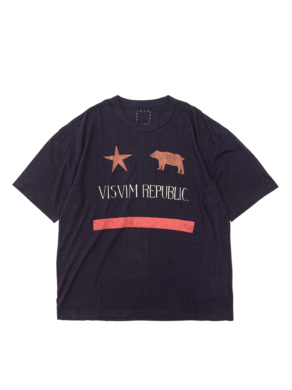 JUMBO TEE S/S PEPUBLIC-ジャンボTEES/S ペパブリック-visvim