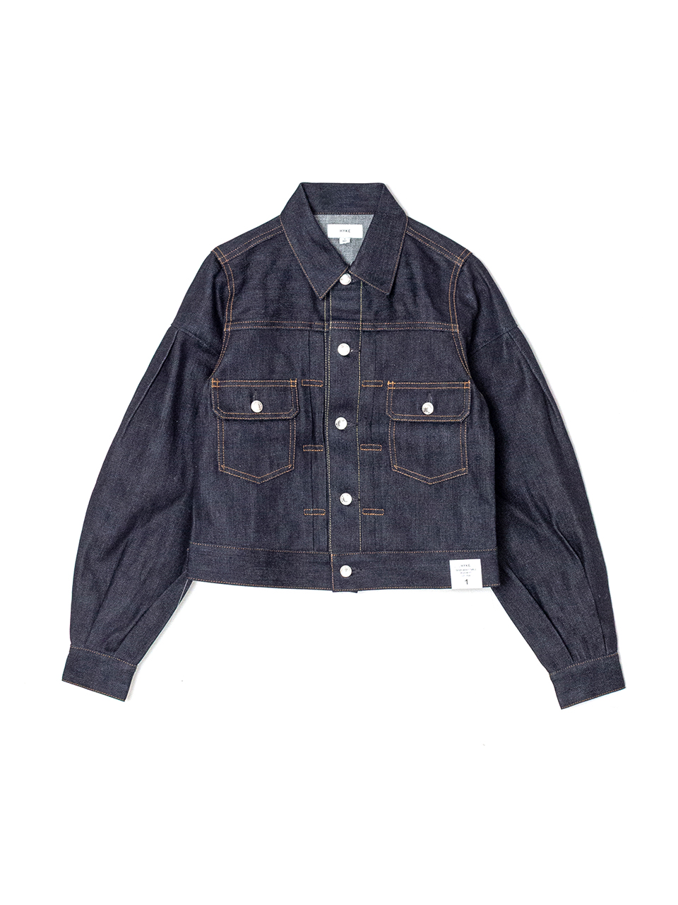 BALLOON SLEEVE DENIM JACKET/TYPE 2 REGULAR FIT-バルーンスリーブ