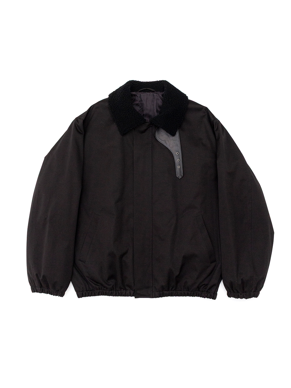 MOUTON COLLAR PADDED JACKET-ムートンカラーパッディドジャケット