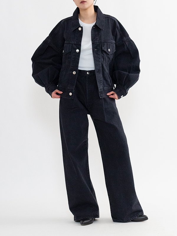 BALLOON SLEEVE TWILL JACKET/TYPE3-バルーンスリーブツウィル