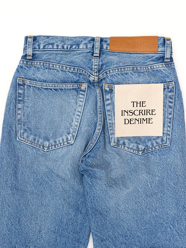 Straight layered denim-ストレートレイヤードデニム-INSCRIRE（アンス