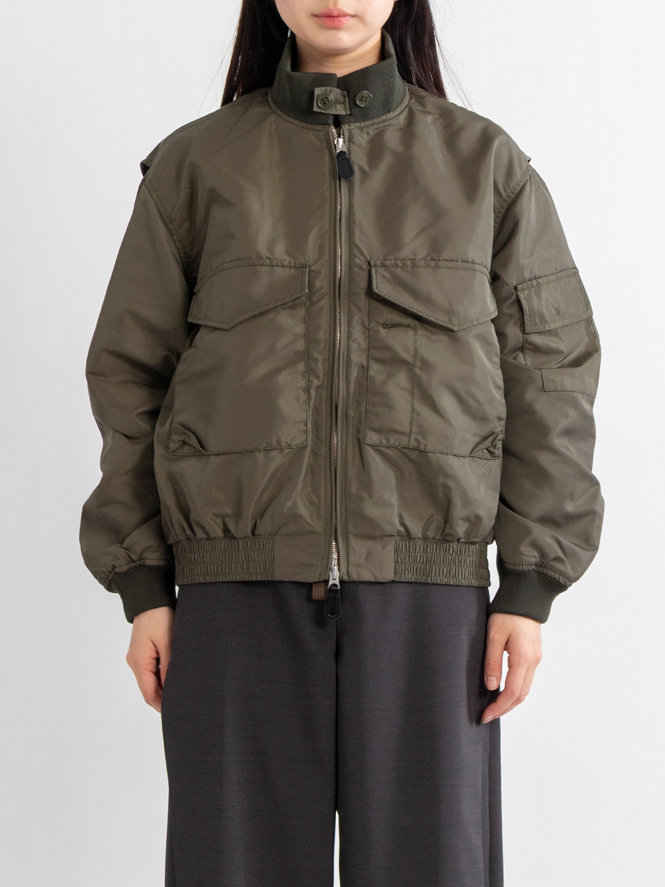 NYLON WEP JACKET-ナイロンウェップジャケット-HYKE（ハイク）通販| st
