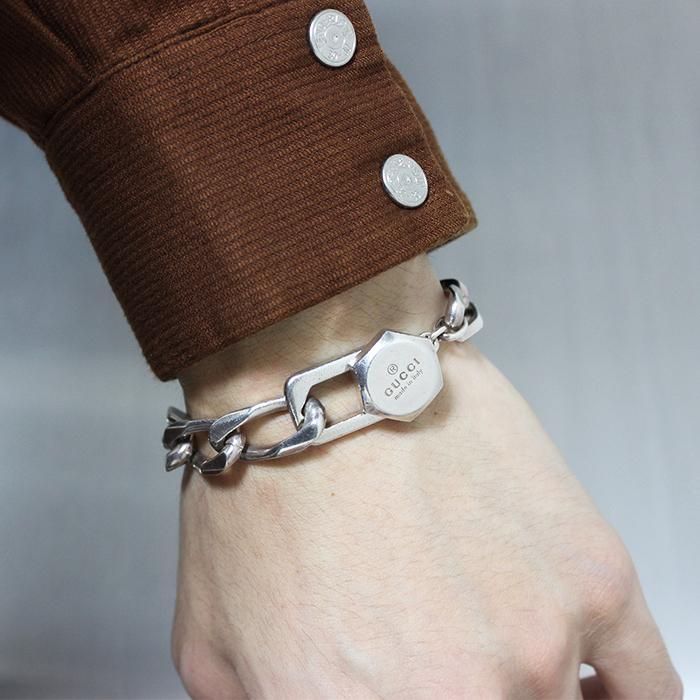 Old Gucci Heavy Chain Bracelet -12mm wide- ｜ ビンテージグッチ