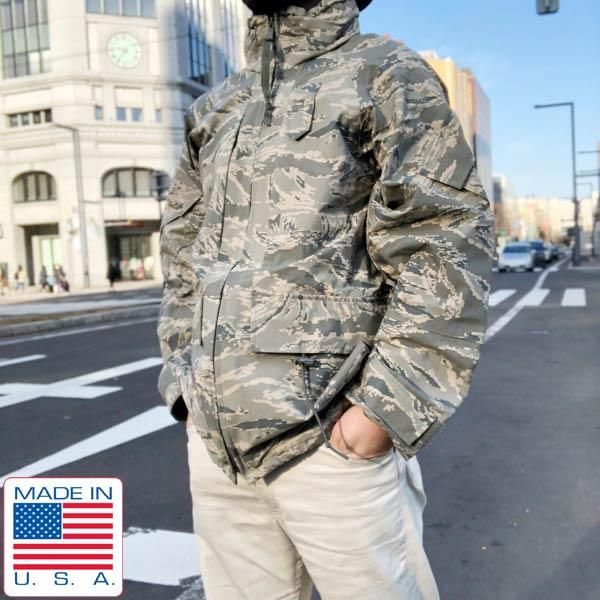 美品 USA製 実物 米軍 USAF デジカモ タイガーストライプ ABU APECS