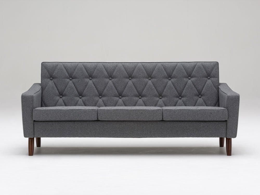 カリモク60 ロビーチェア3シーターベスパグレー | Plain Table