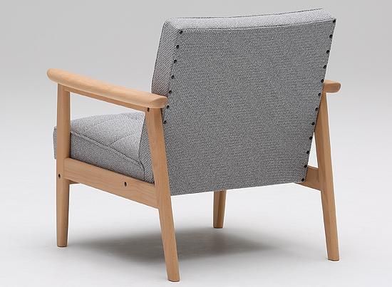 カリモク60 Kチェア1シーター ミストグレー | Plain Table