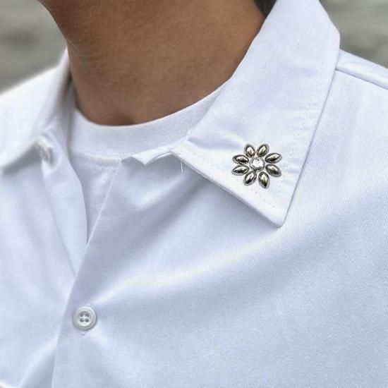 HTC Dickies Short Sleeve Work Shirt #Flower Stone - FLOATER