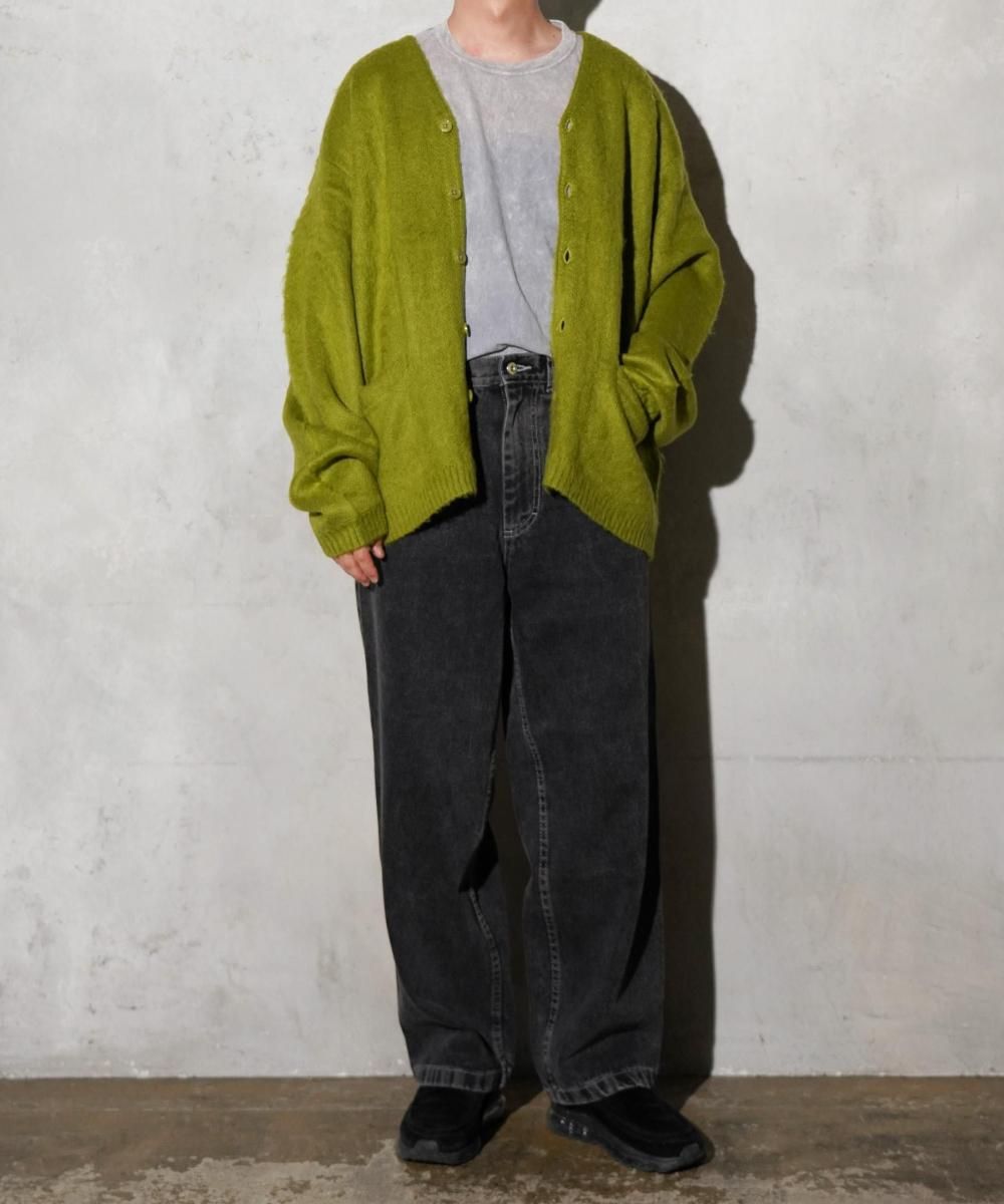 TOWNCRAFT / SOLID SHAGGY CARDIGAN