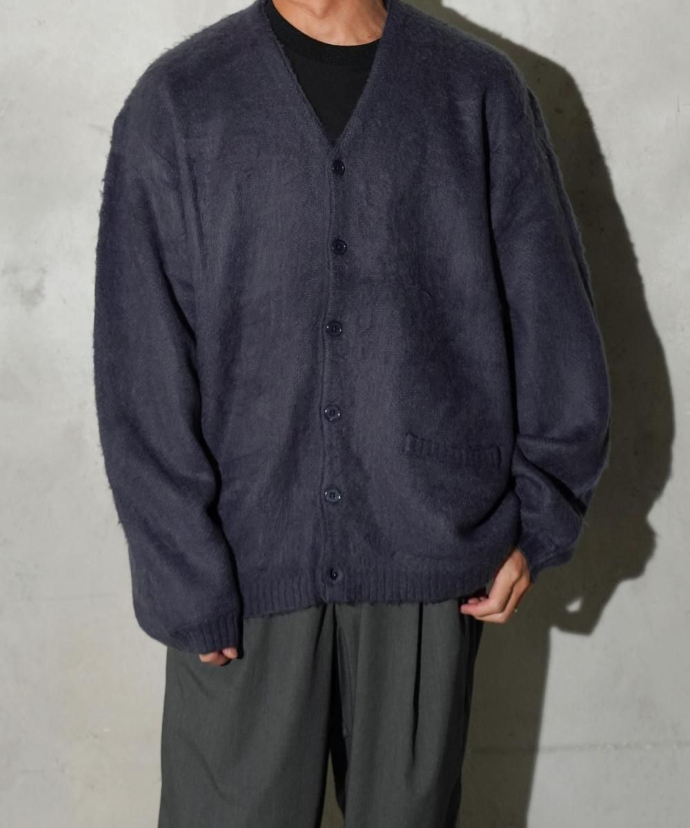 TOWNCRAFT / SOLID SHAGGY CARDIGAN