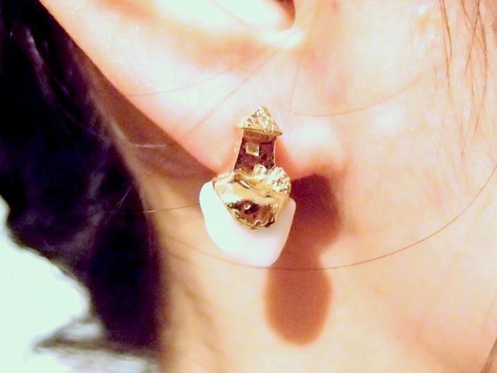 フィリフヨンカ 天然石おうちピアス